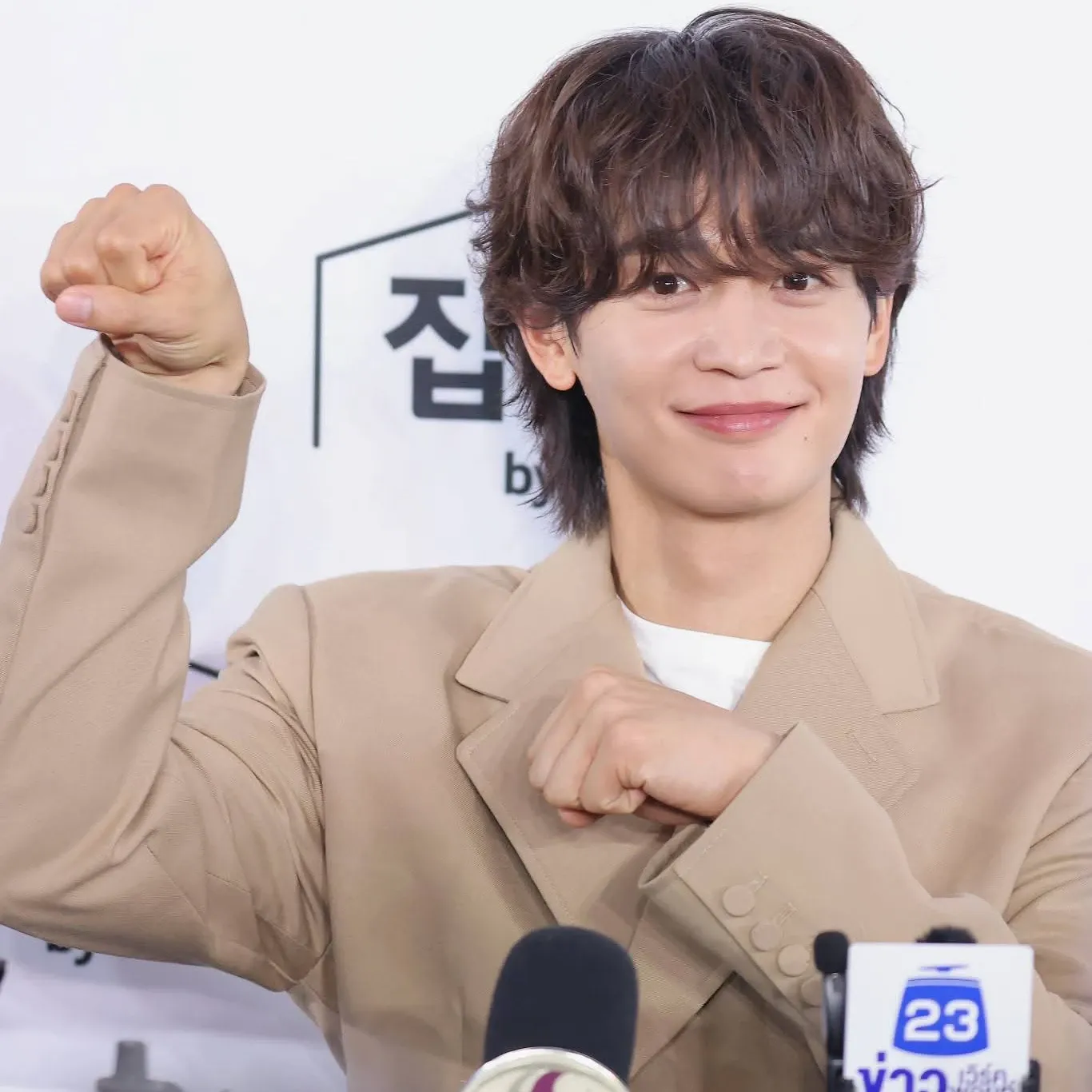 A moment captured by Minho (SHINee)'s fan