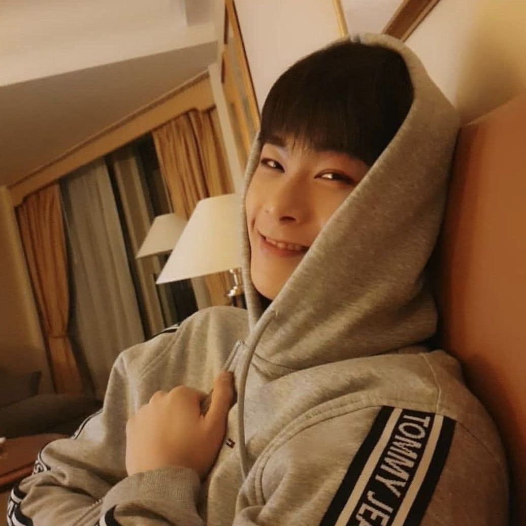 Recent activity shot of Moonbin (ASTRO)