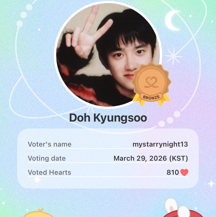 Recent activity shot of EXO