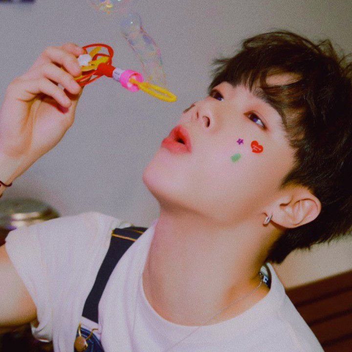 Recent activity shot of Moonbin (ASTRO)