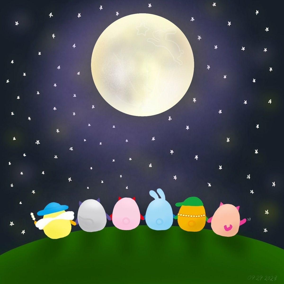 A moment captured by ASTRO's fan