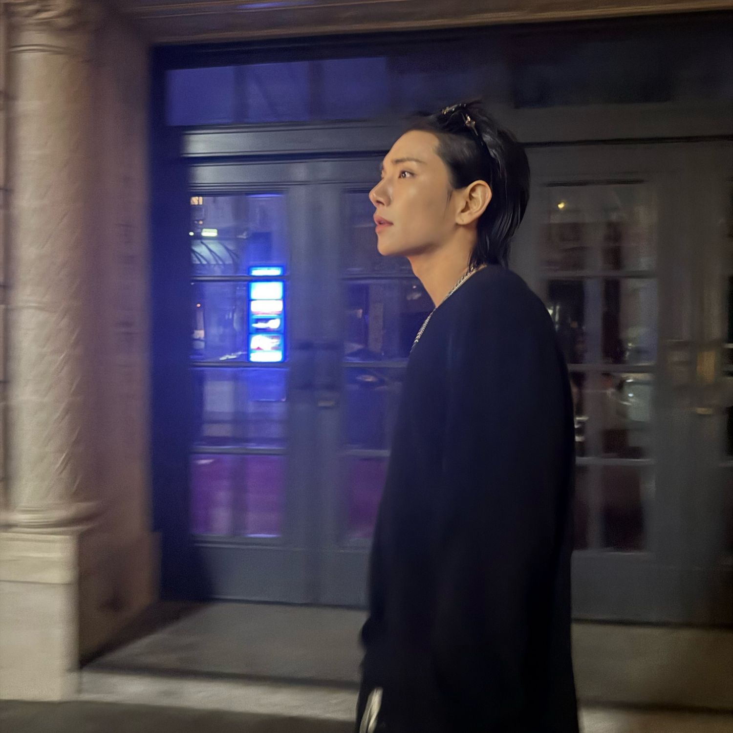 A moment captured by Joshua (SEVENTEEN)'s fan