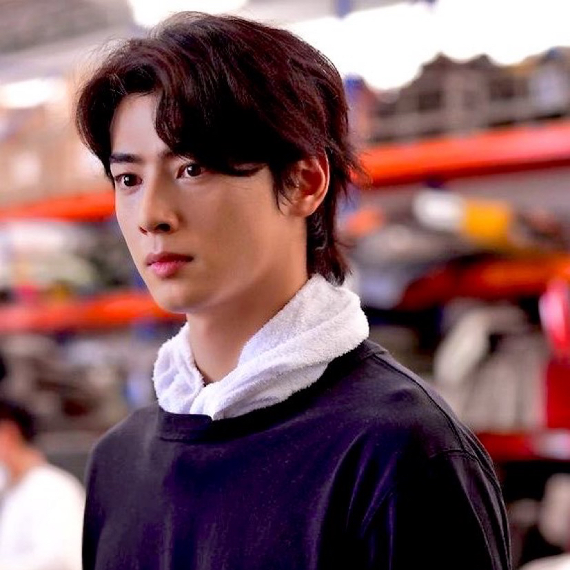 Recent activity shot of Eunwoo (ASTRO)