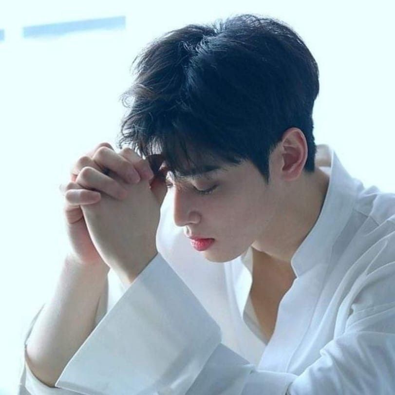 Recent activity shot of Eunwoo (ASTRO)