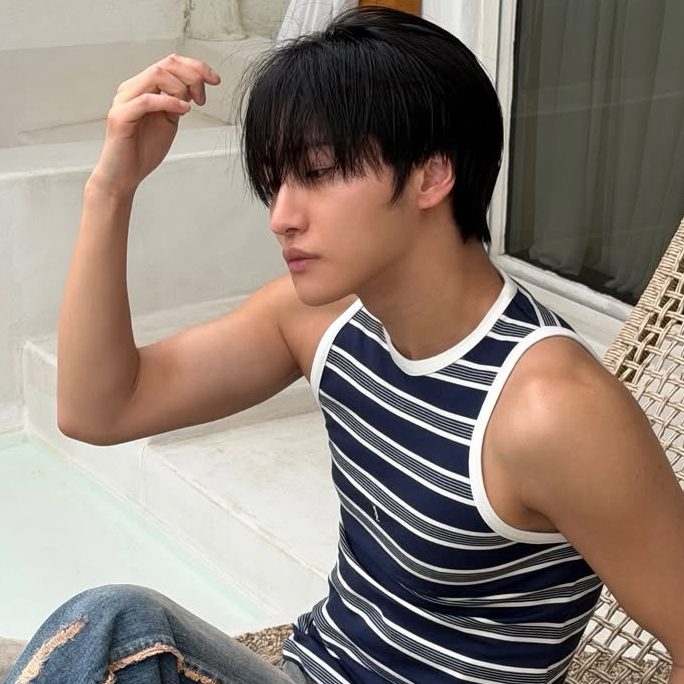 A moment captured by Seonghwa (ATEEZ)'s fan