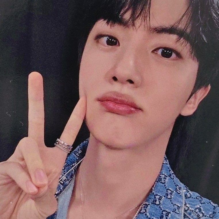 A moment captured by Jin (BTS)'s fan