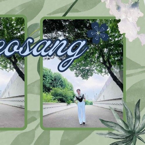 Behind-the-scenes cut of Yeosang (ATEEZ)