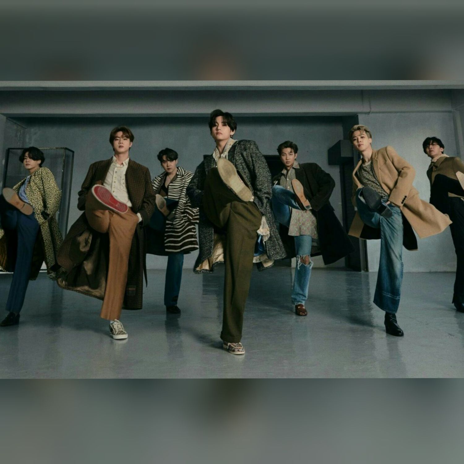 A moment captured by BTS's fan