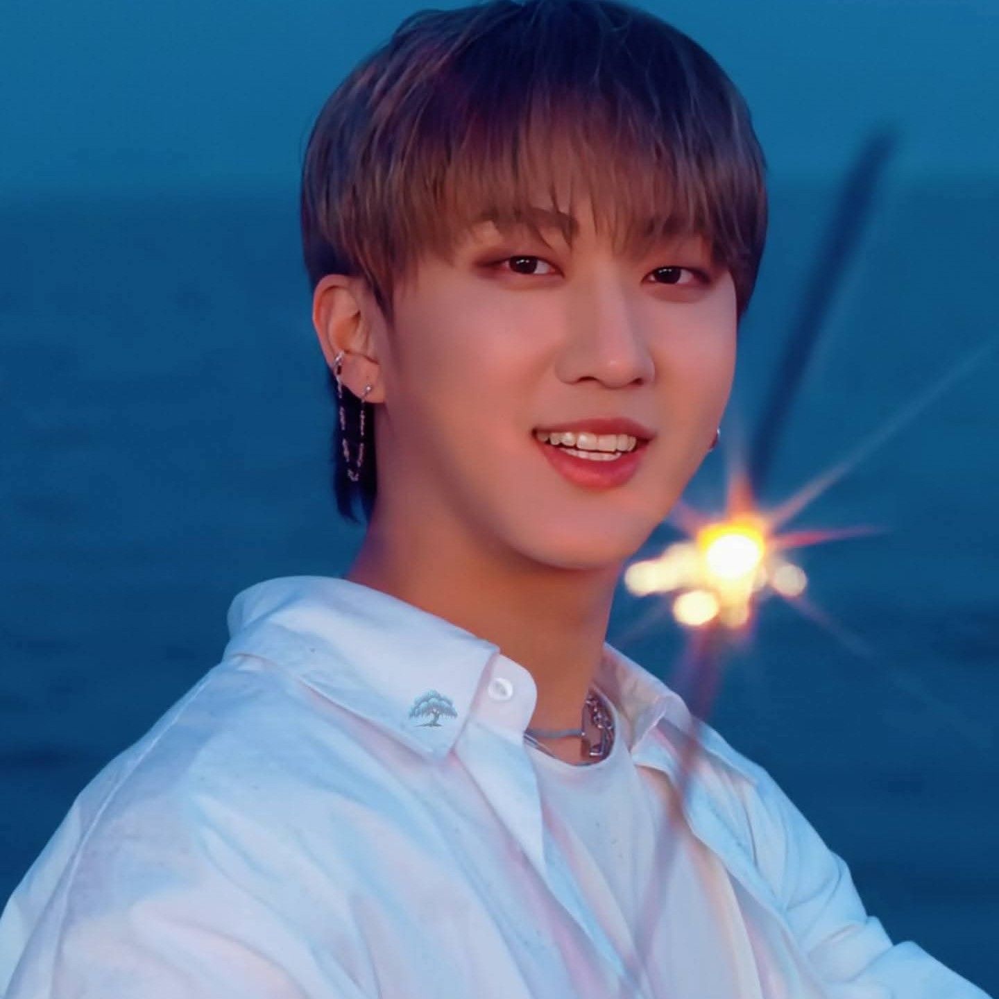 A moment captured by Changbin (Stray Kids)'s fan