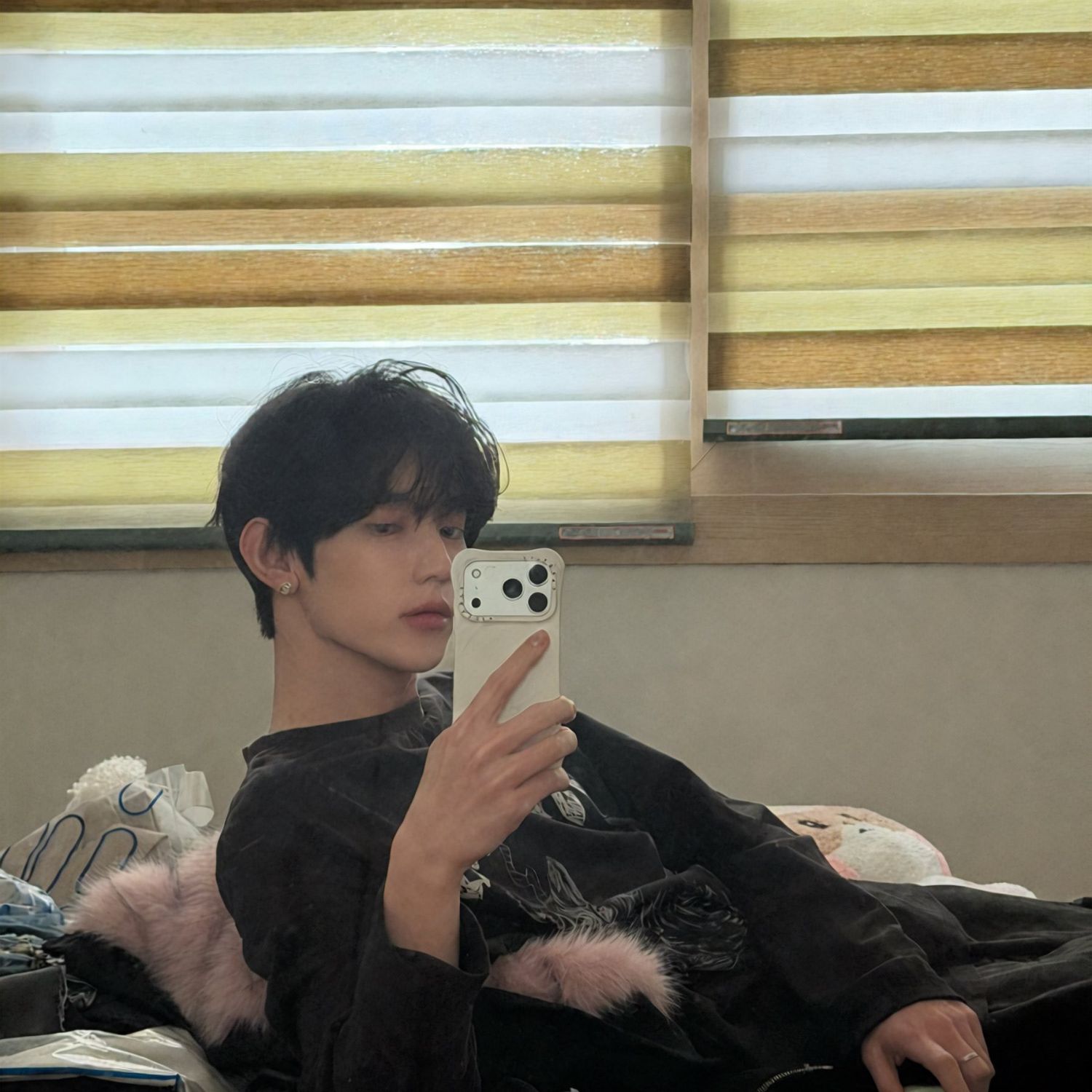 Recent activity shot of Zhang Hao (ZEROBASEONE)