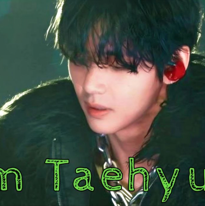 A moment captured by V (BTS)'s fan