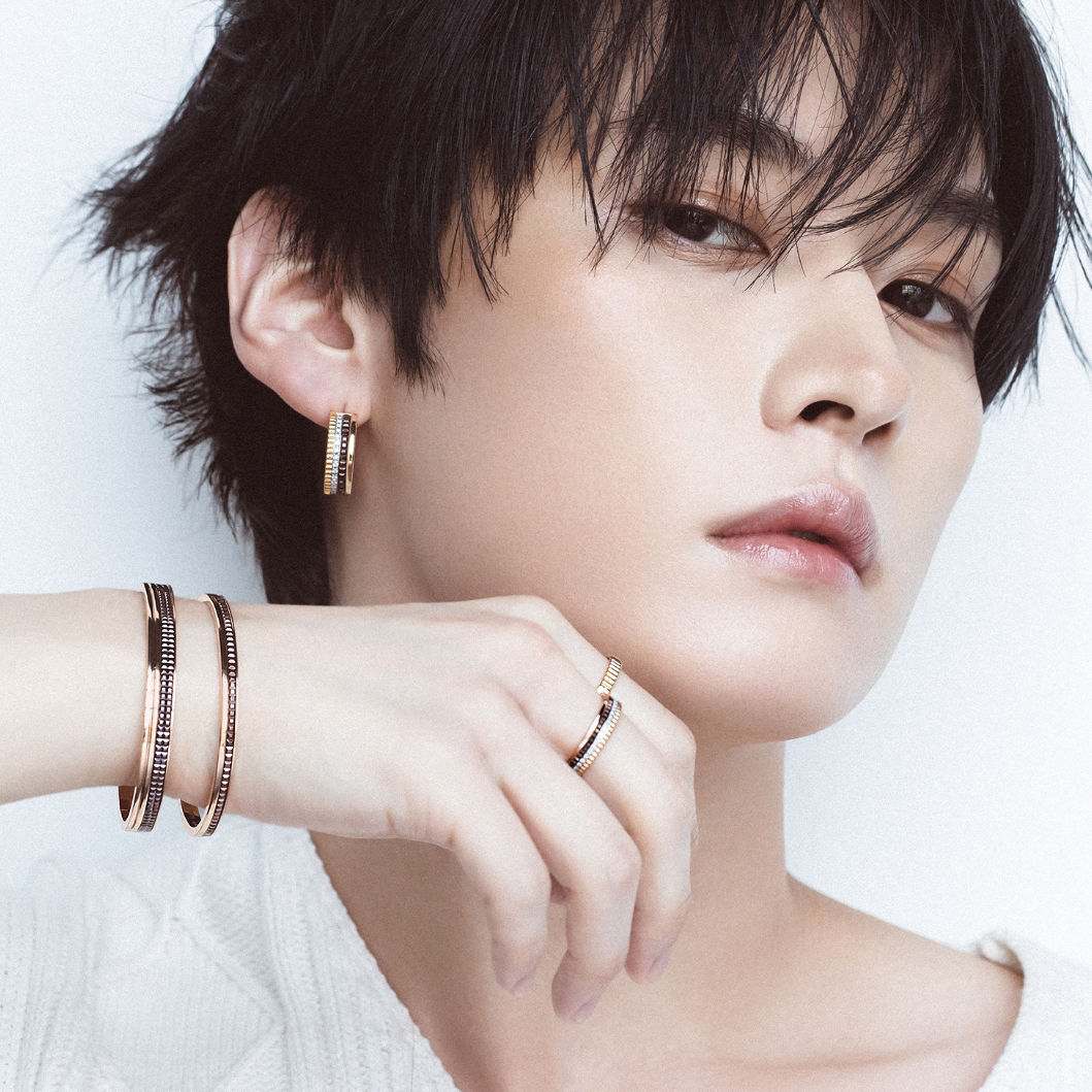 A moment captured by Lee Know (Stray Kids)'s fan