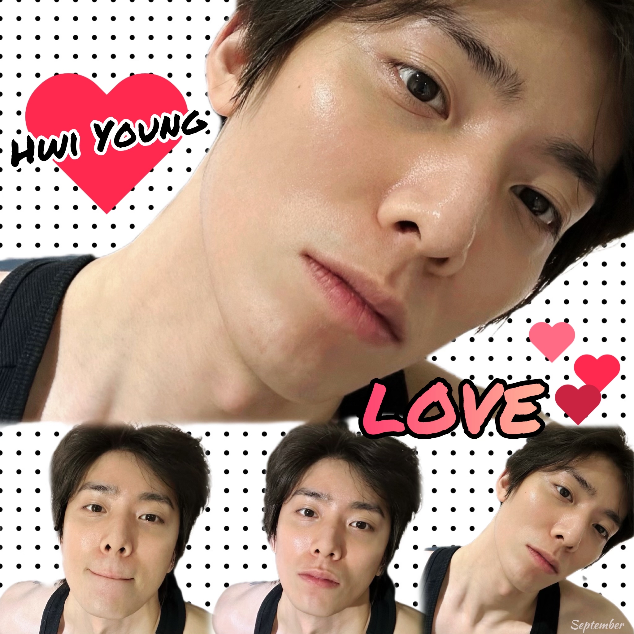 A moment captured by Hwiyoung (SF9)'s fan