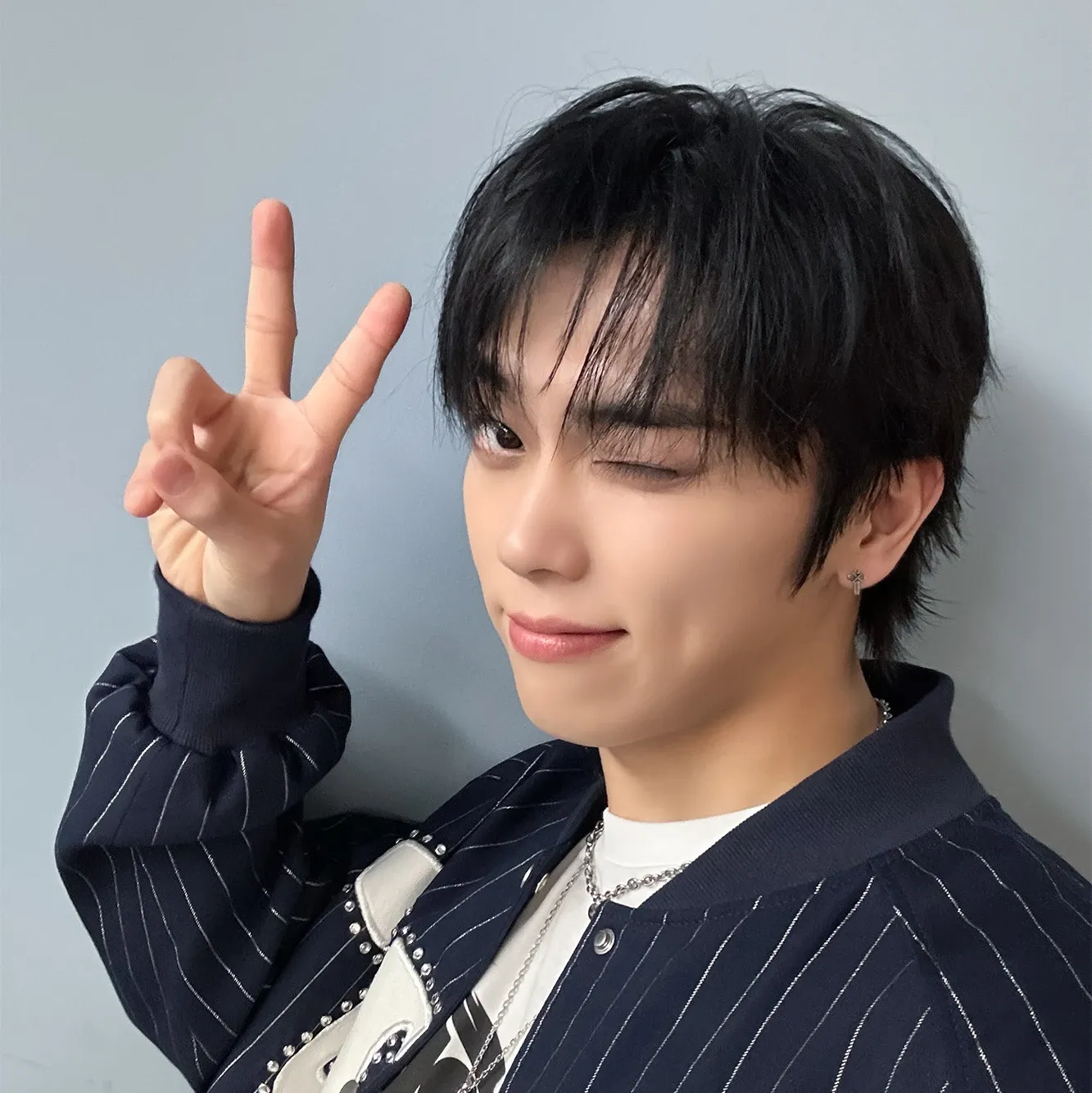A moment captured by Minkyun (ONF)'s fan