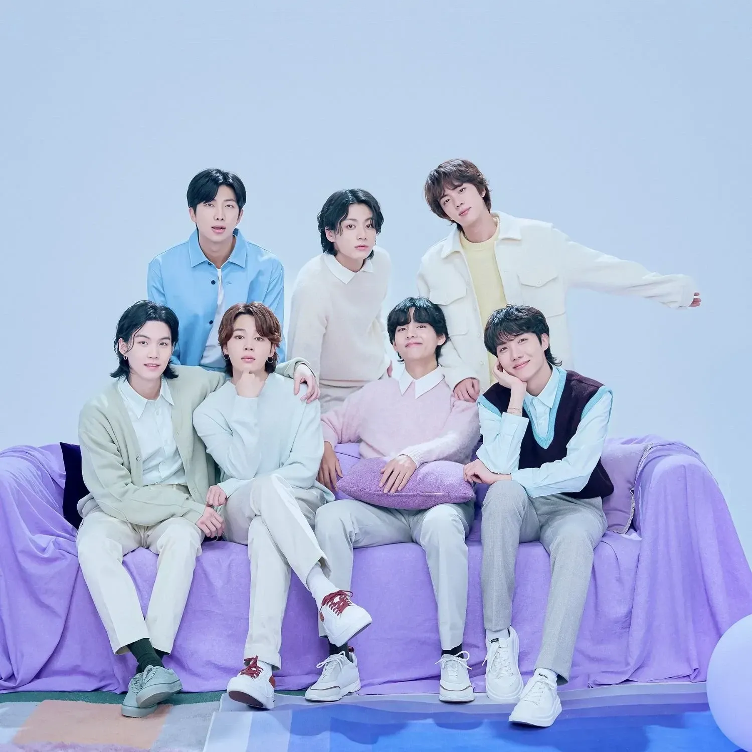방탄소년단의 비하인드 컷