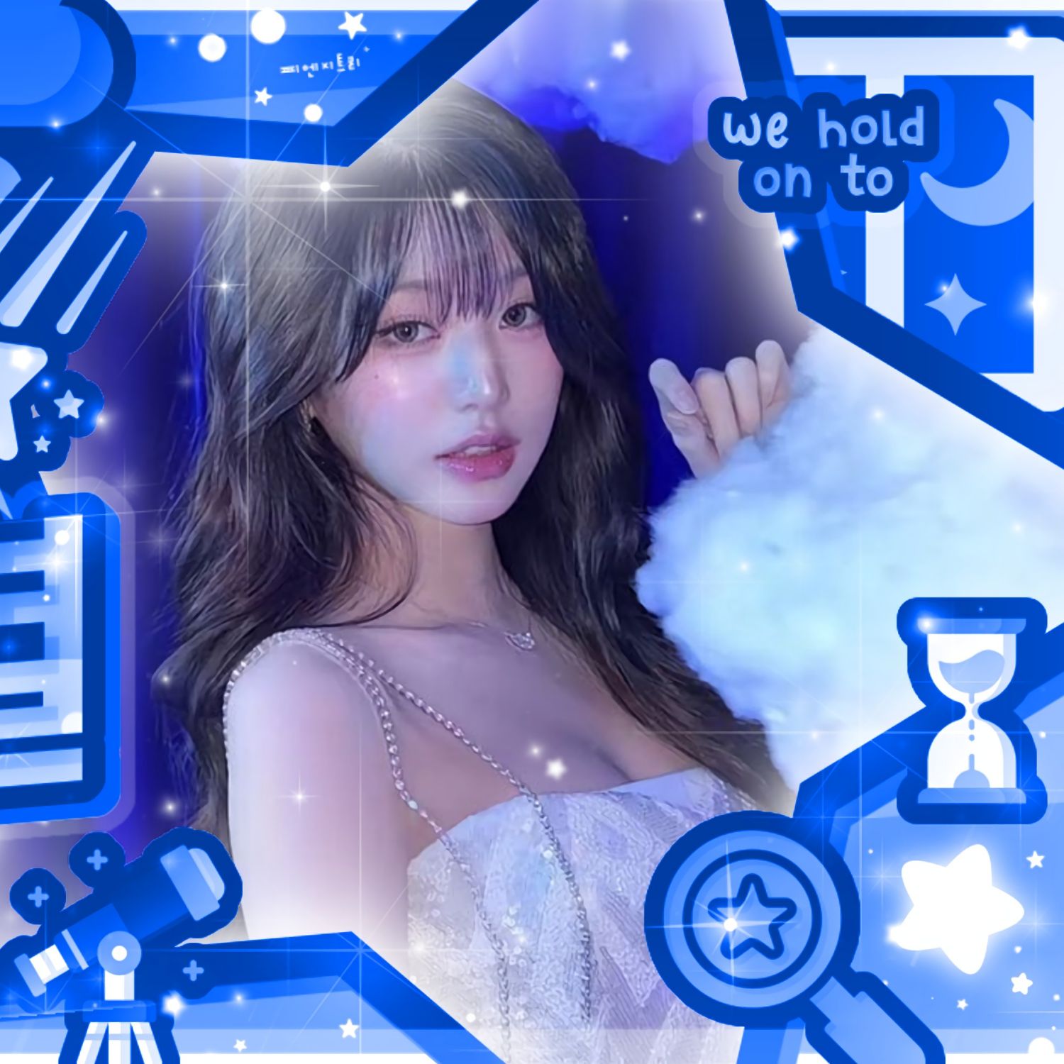 A moment captured by Jang Wonyoung (IVE)'s fan