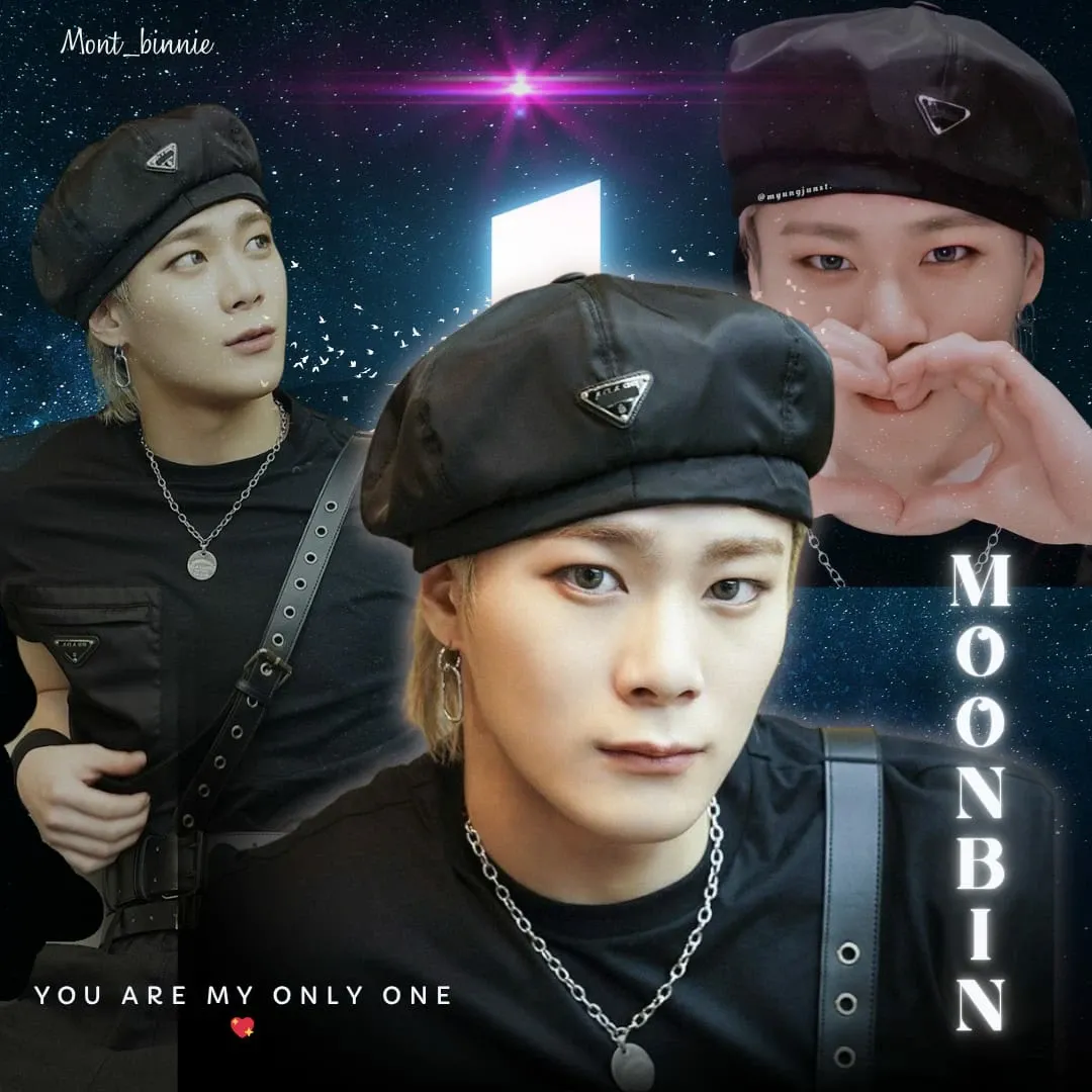 Recent activity shot of Moonbin (ASTRO)