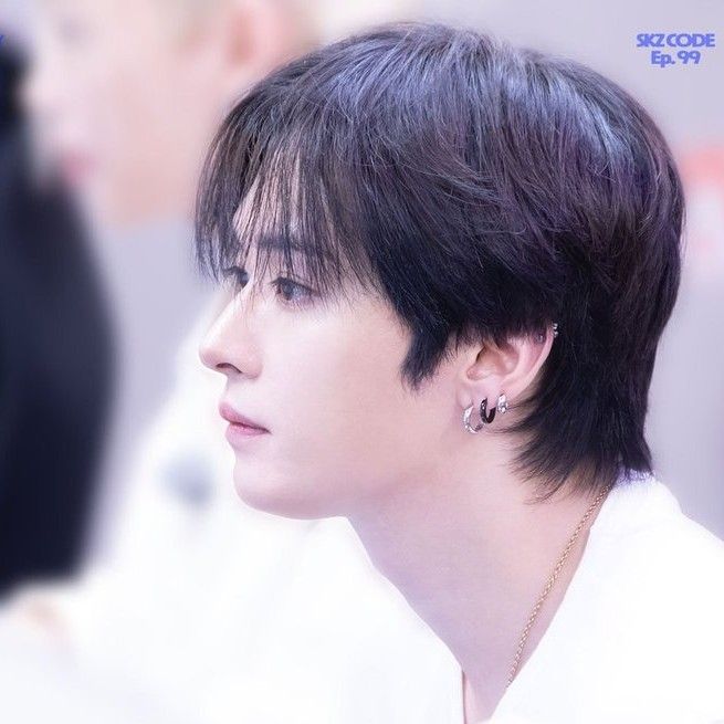 A moment captured by Lee Know (Stray Kids)'s fan