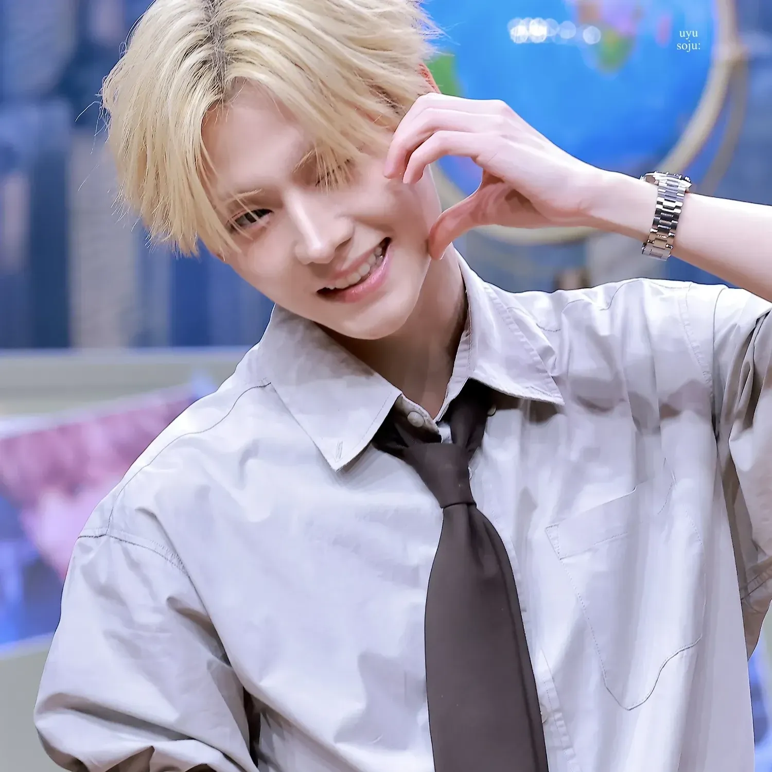 Recent activity shot of Lee Sangwon (ALPHA DRIVE ONE)