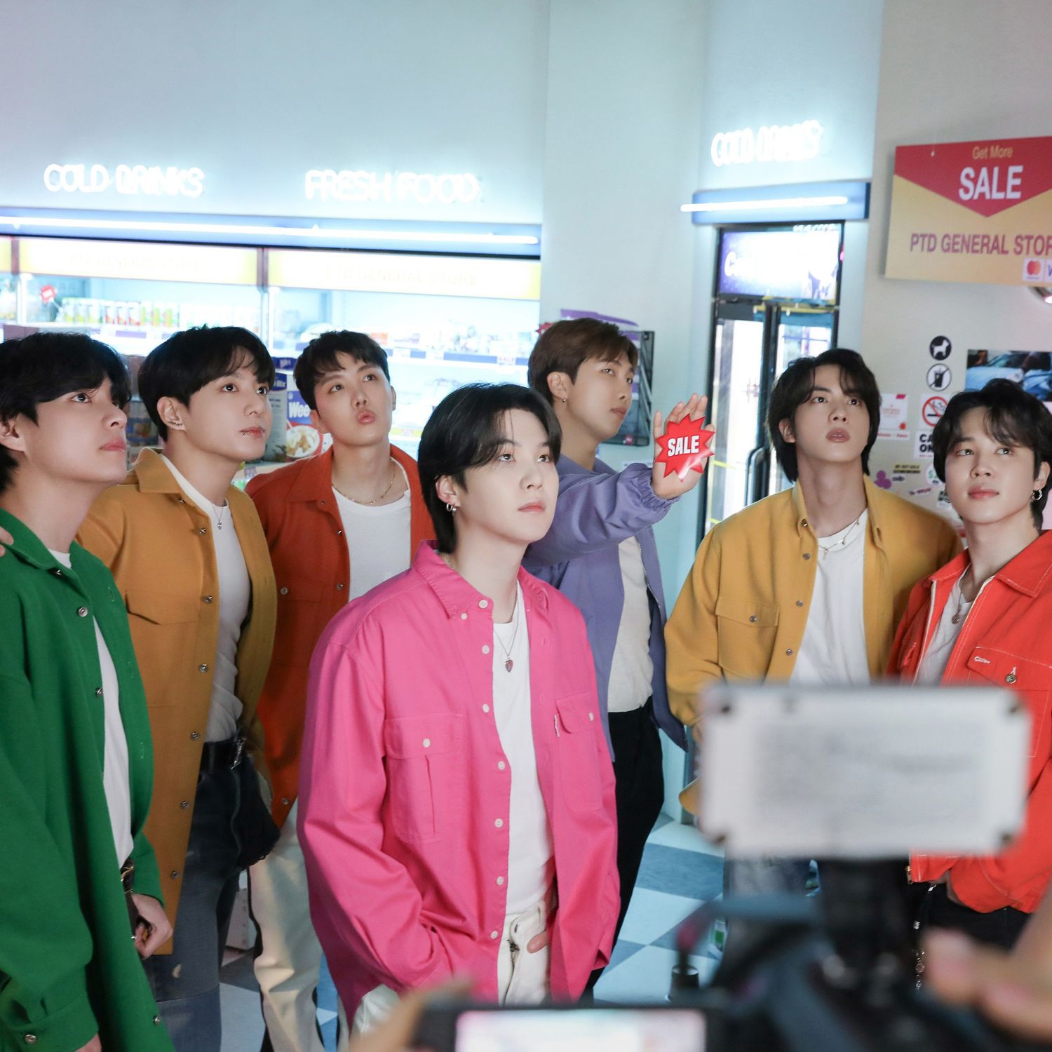 防弹少年团的幕后花絮