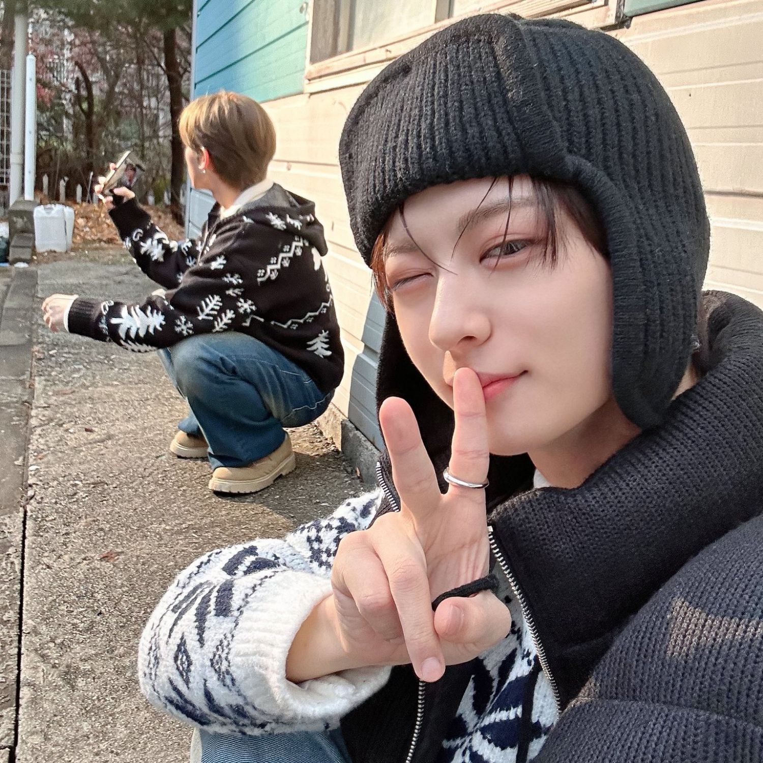 A moment captured by Hyo (YUHZ)'s fan