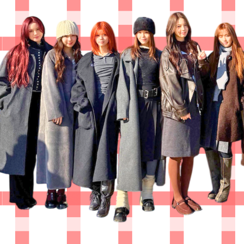 A moment captured by NiziU's fan