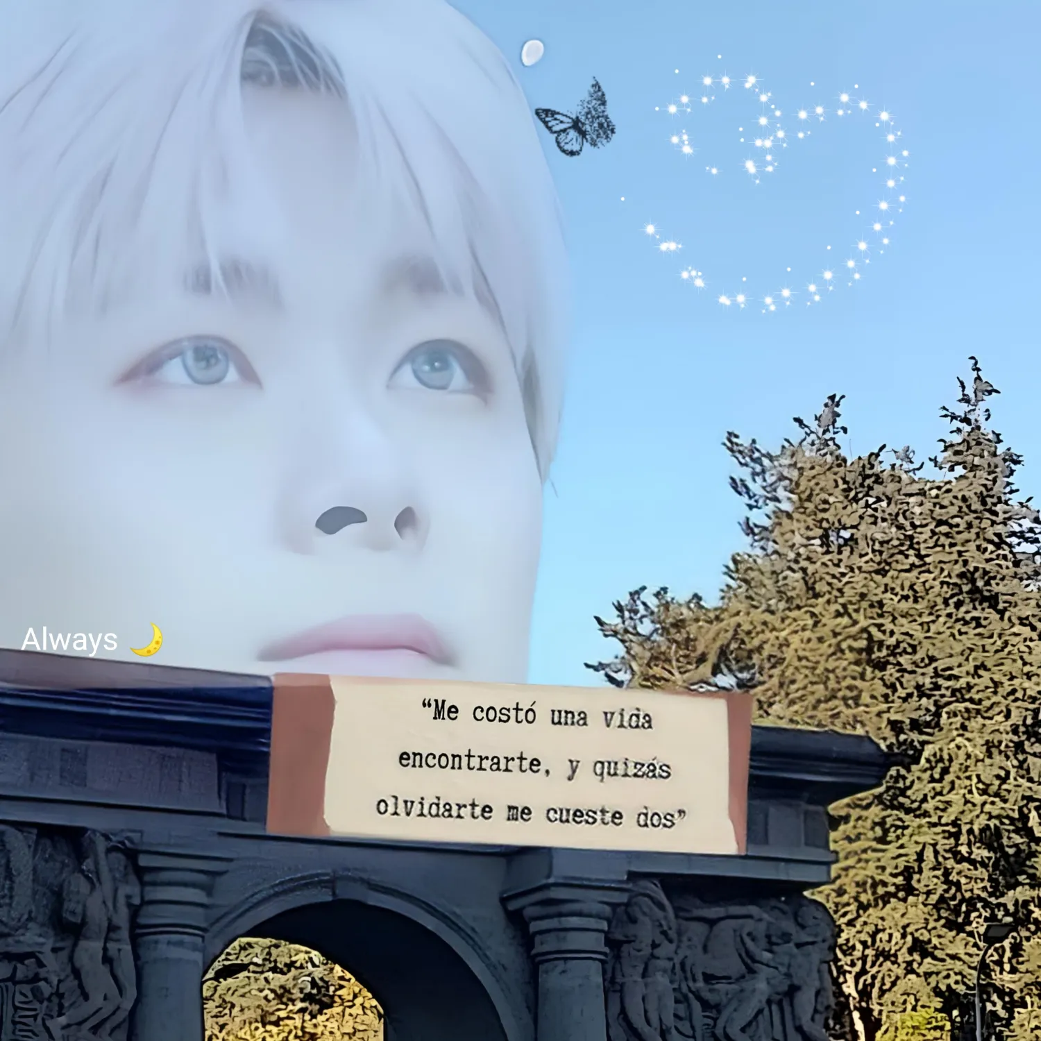 Recent activity shot of Moonbin (ASTRO)