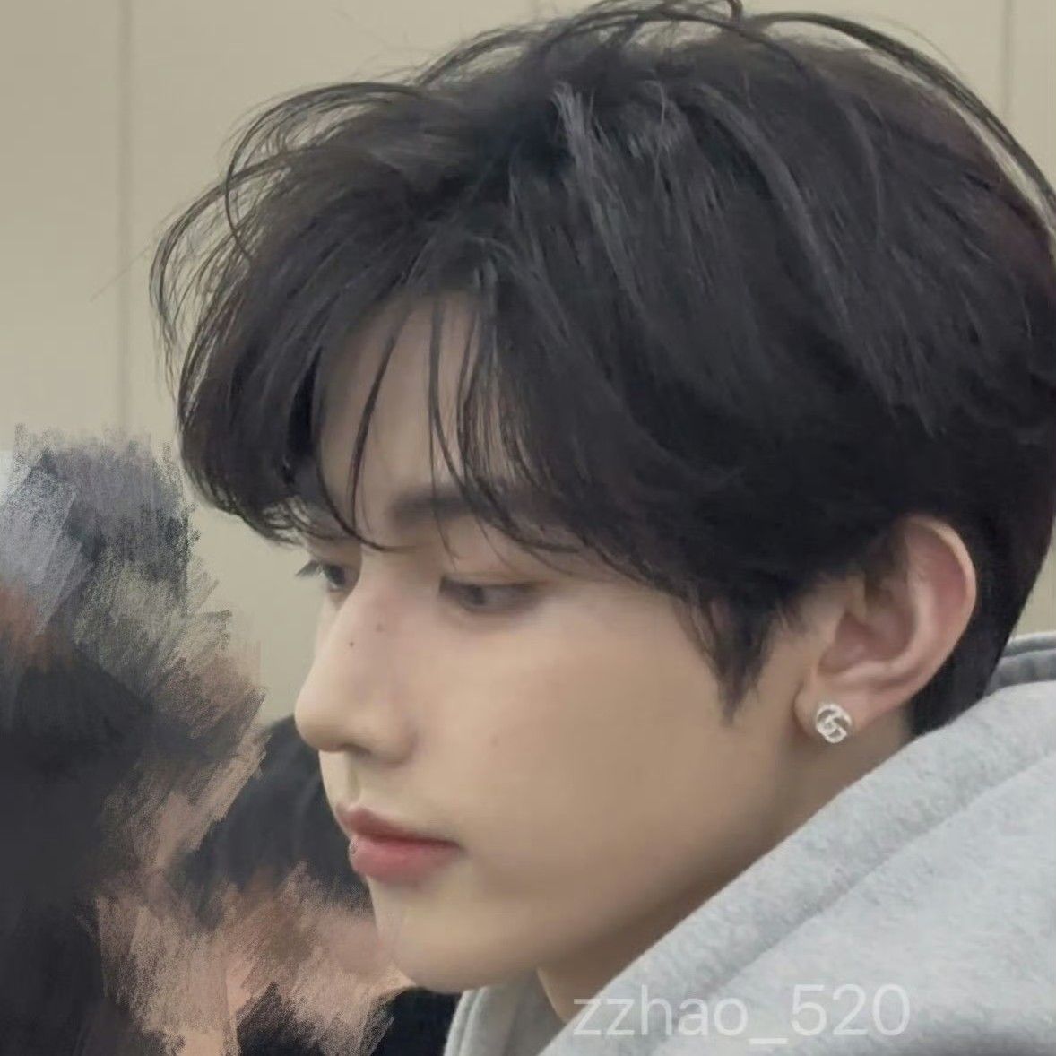 A moment captured by Zhang Hao (ZEROBASEONE)'s fan