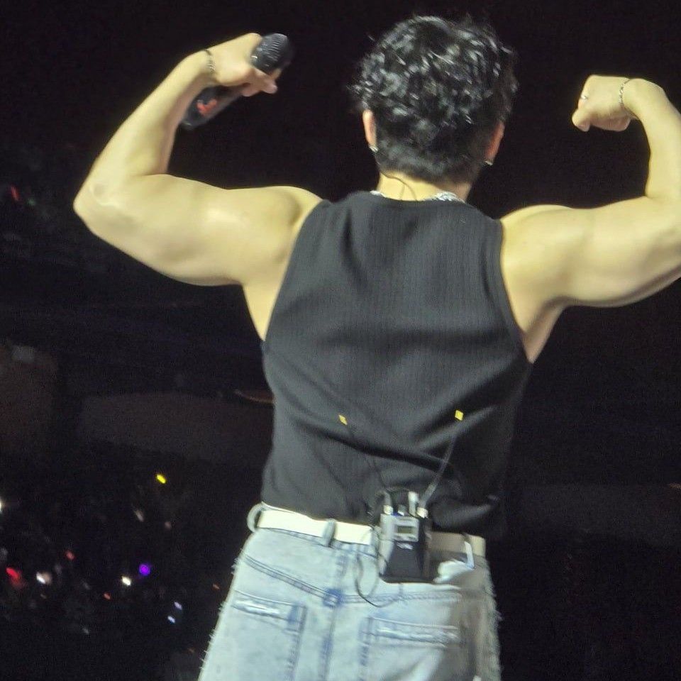 Recent activity shot of Changbin (Stray Kids)