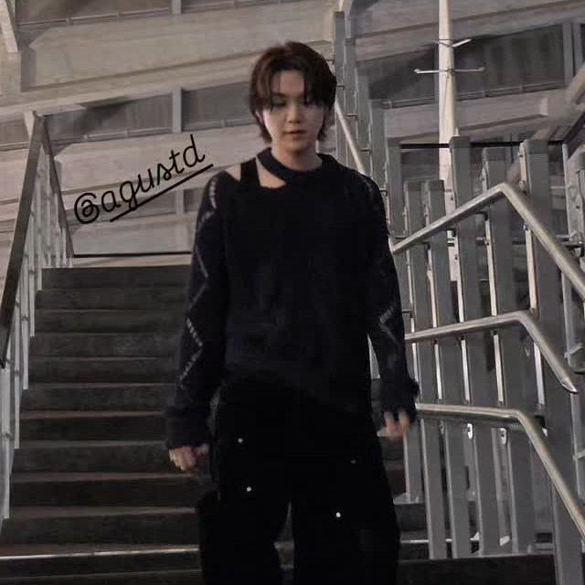 A moment captured by SUGA (BTS)'s fan