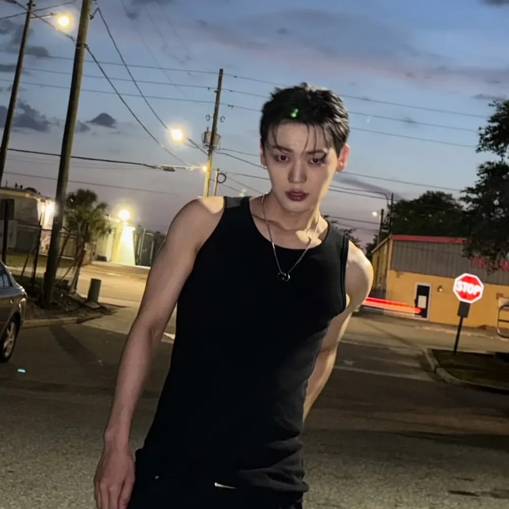 Recent activity shot of Chan (A.C.E)