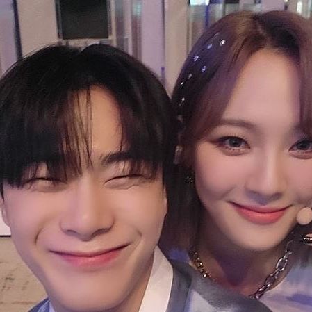 Recent activity shot of Moonbin (ASTRO)