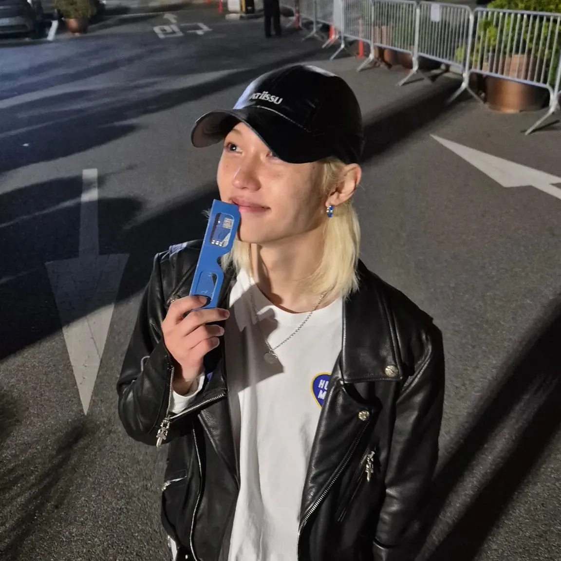 Foto aktivitas terbaru Felix (Stray Kids)