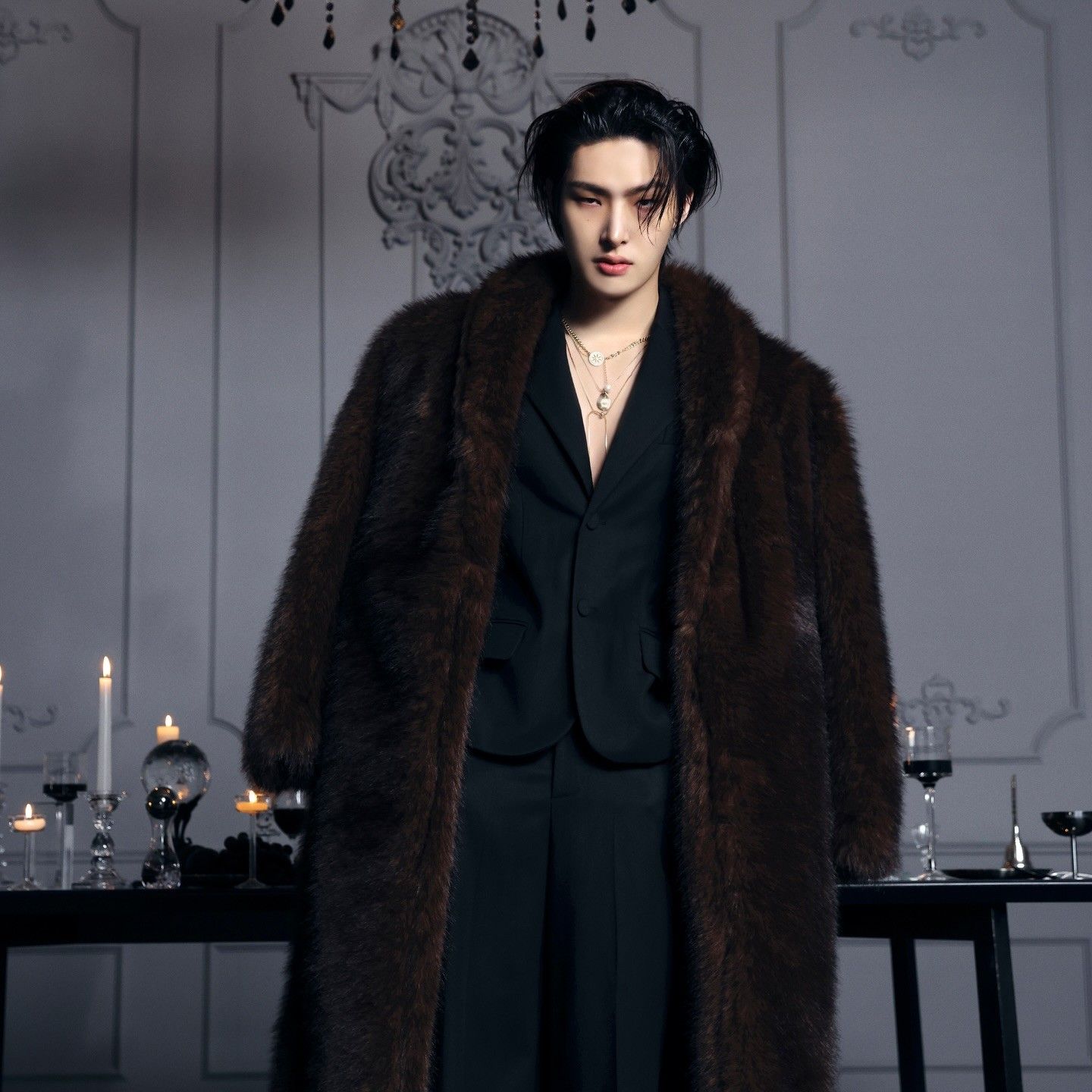 A moment captured by Mingi (ATEEZ)'s fan