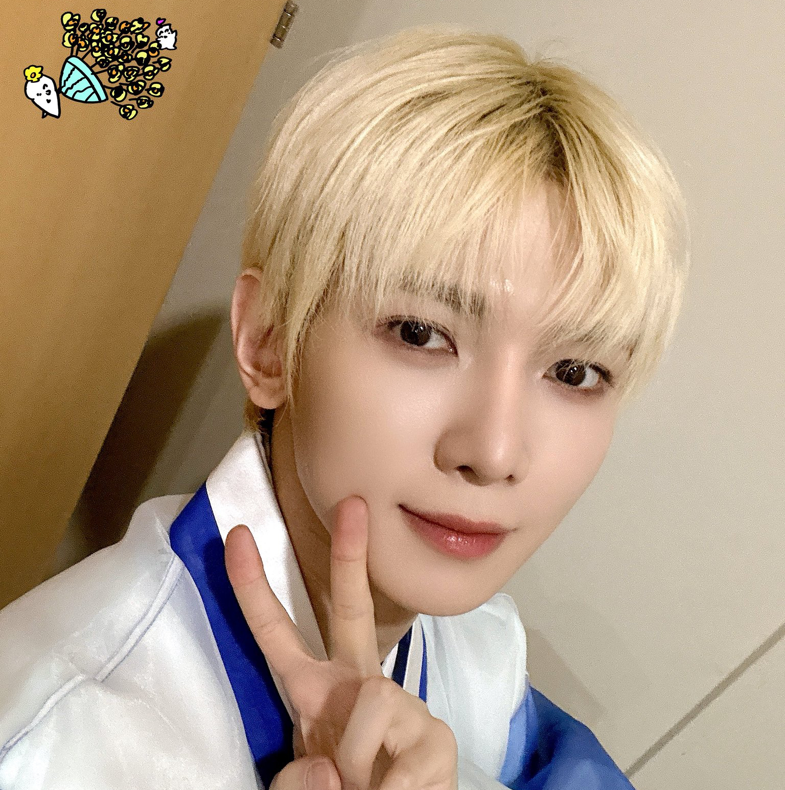 Behind-the-scenes cut of Yeosang (ATEEZ)