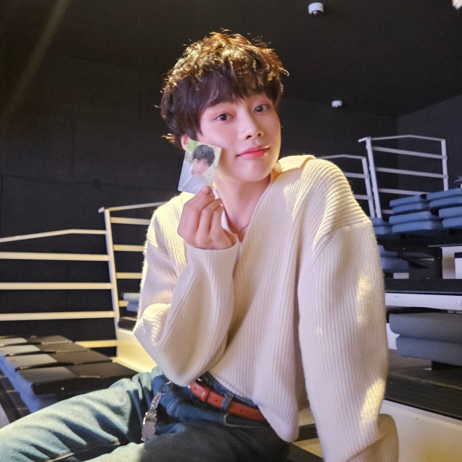 Momen yang diabadikan oleh penggemar Hanbin (TEMPEST)