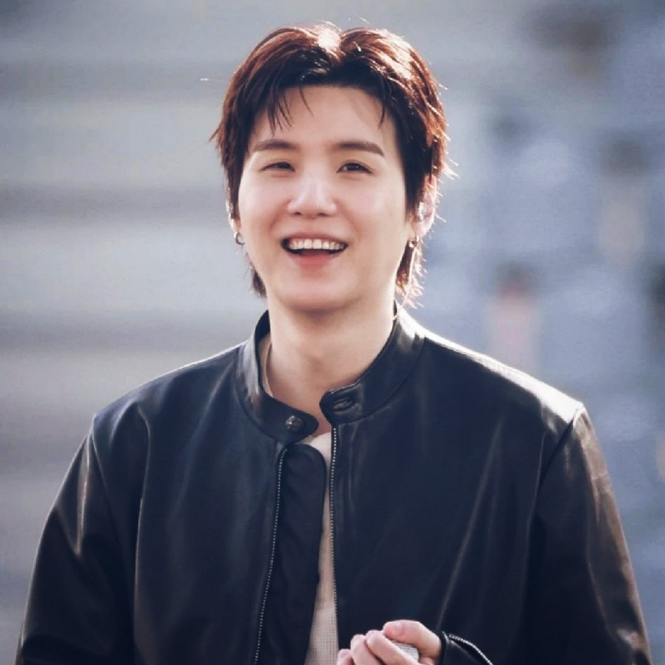 Recent activity shot of SUGA (BTS)