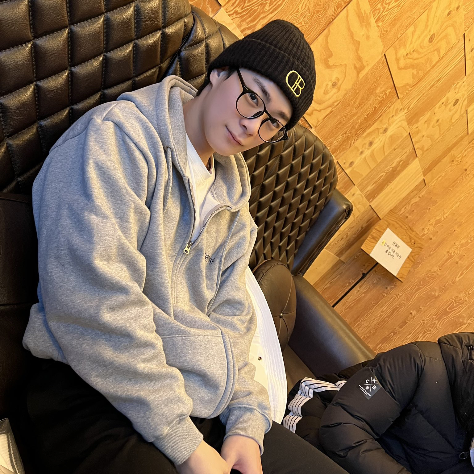 Recent activity shot of Moonbin (ASTRO)