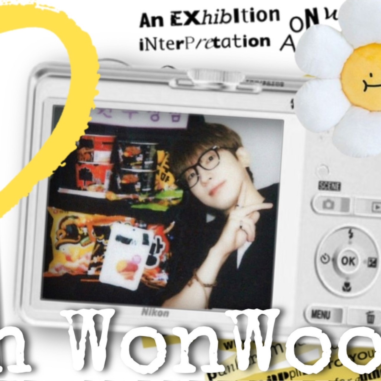 A moment captured by Wonwoo (SEVENTEEN)'s fan