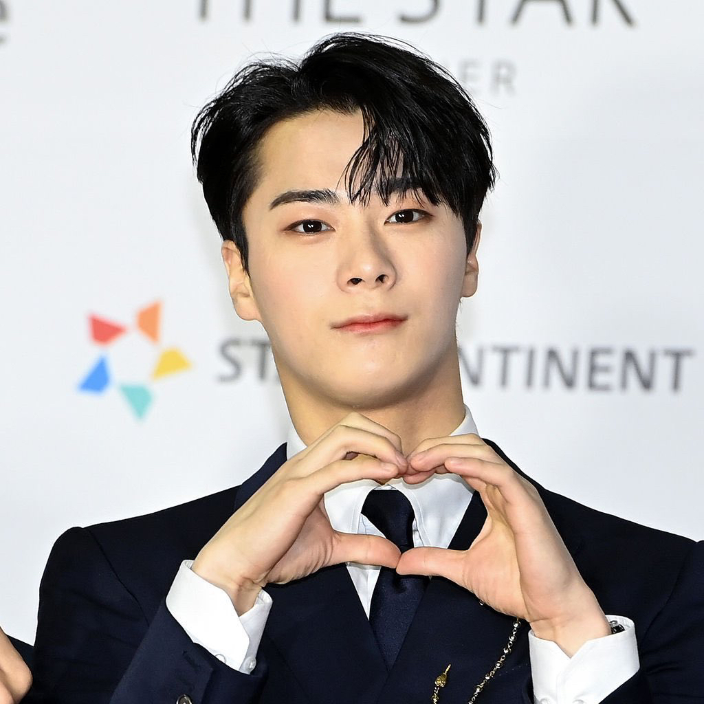 Recent activity shot of Moonbin (ASTRO)