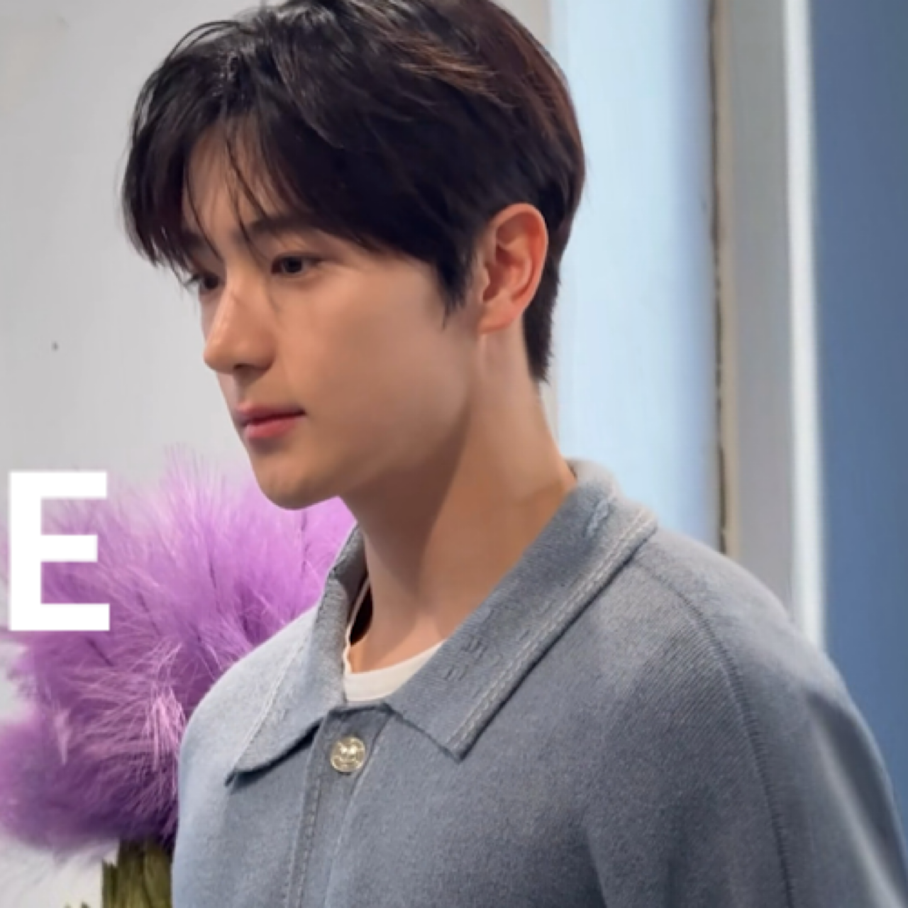 Behind-the-scenes cut of Hyunjae (THE BOYZ)
