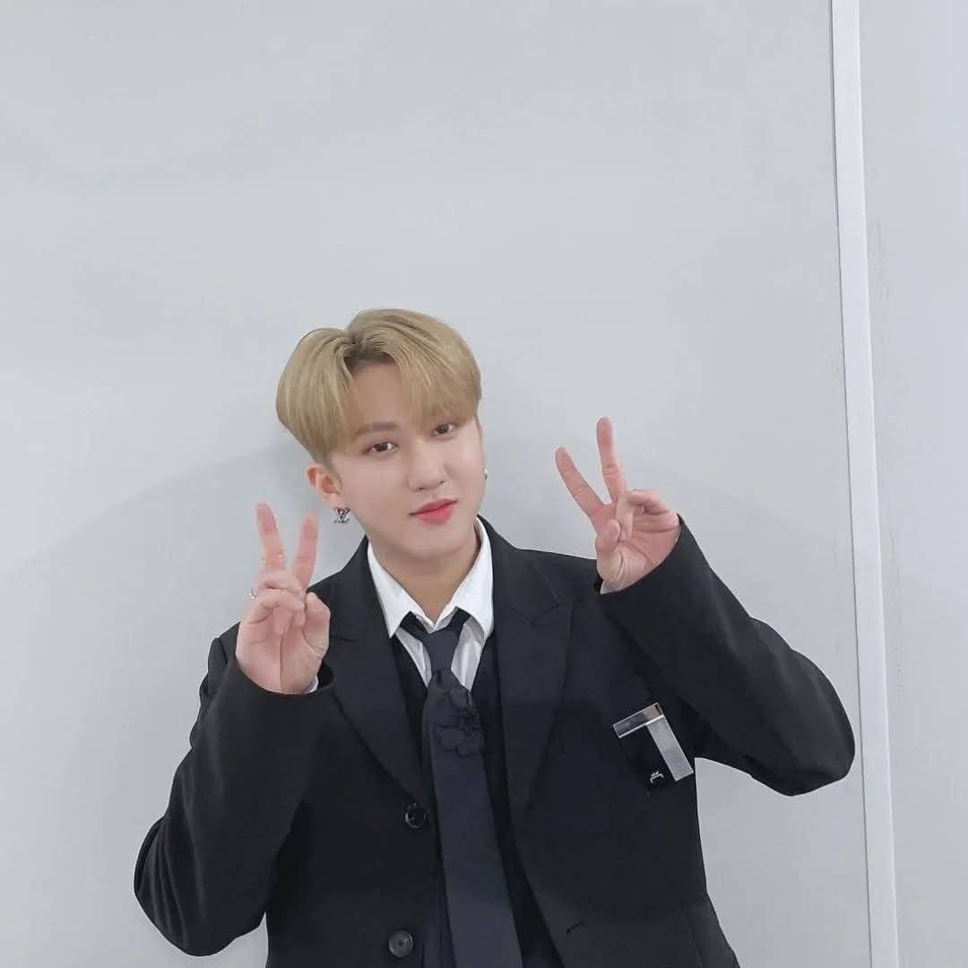 A moment captured by Changbin (Stray Kids)'s fan