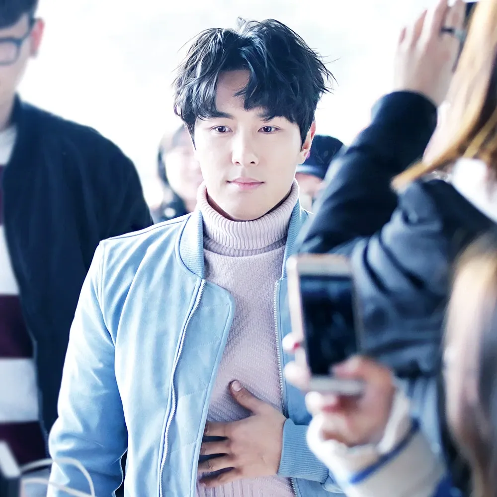 Recent activity shot of Kim Dongwan (SHINHWA)