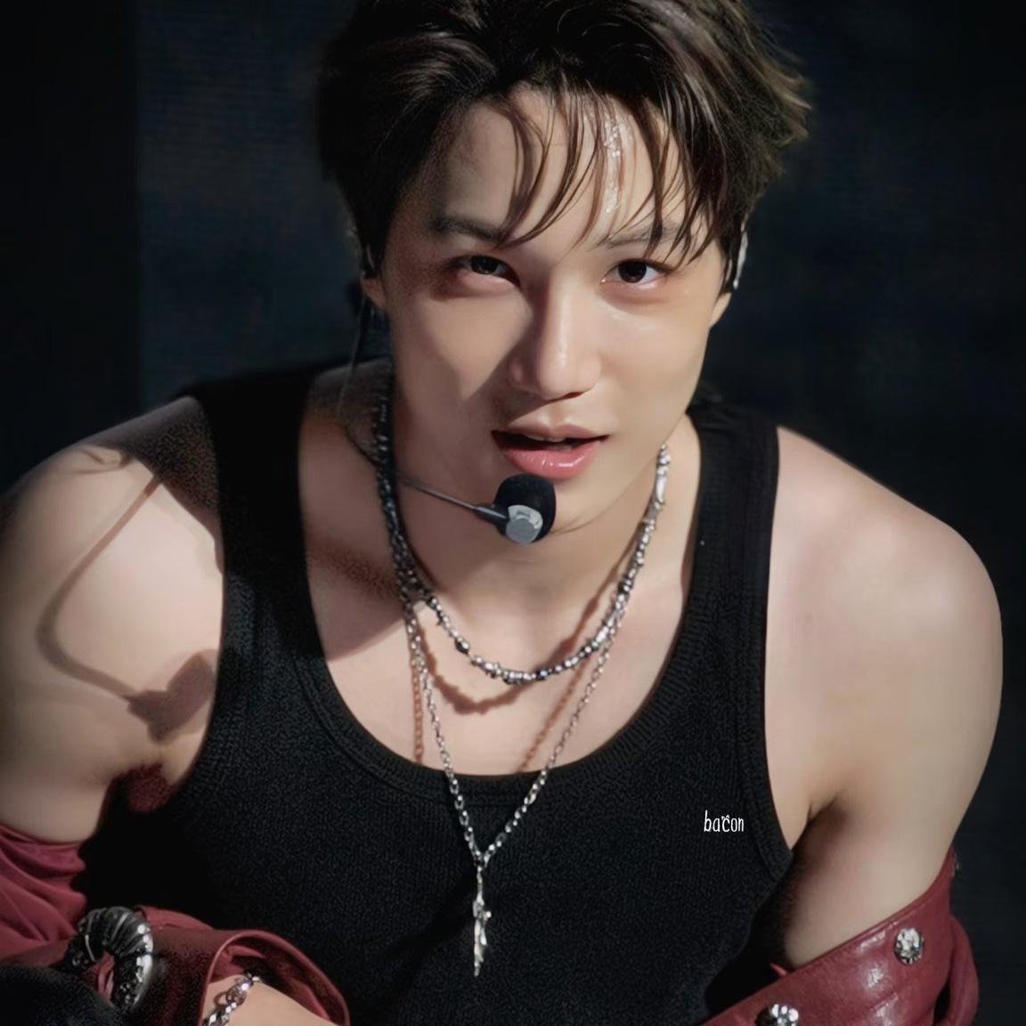 Momen yang diabadikan oleh penggemar Kai (EXO)