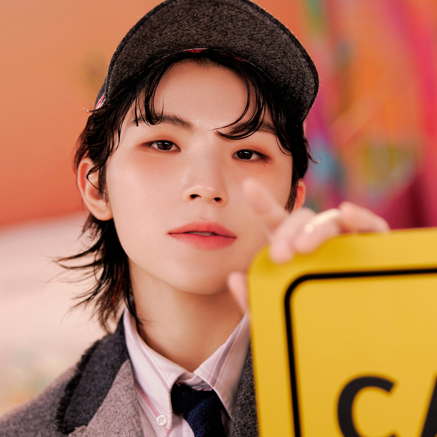 Recent activity shot of Woozi (SEVENTEEN)