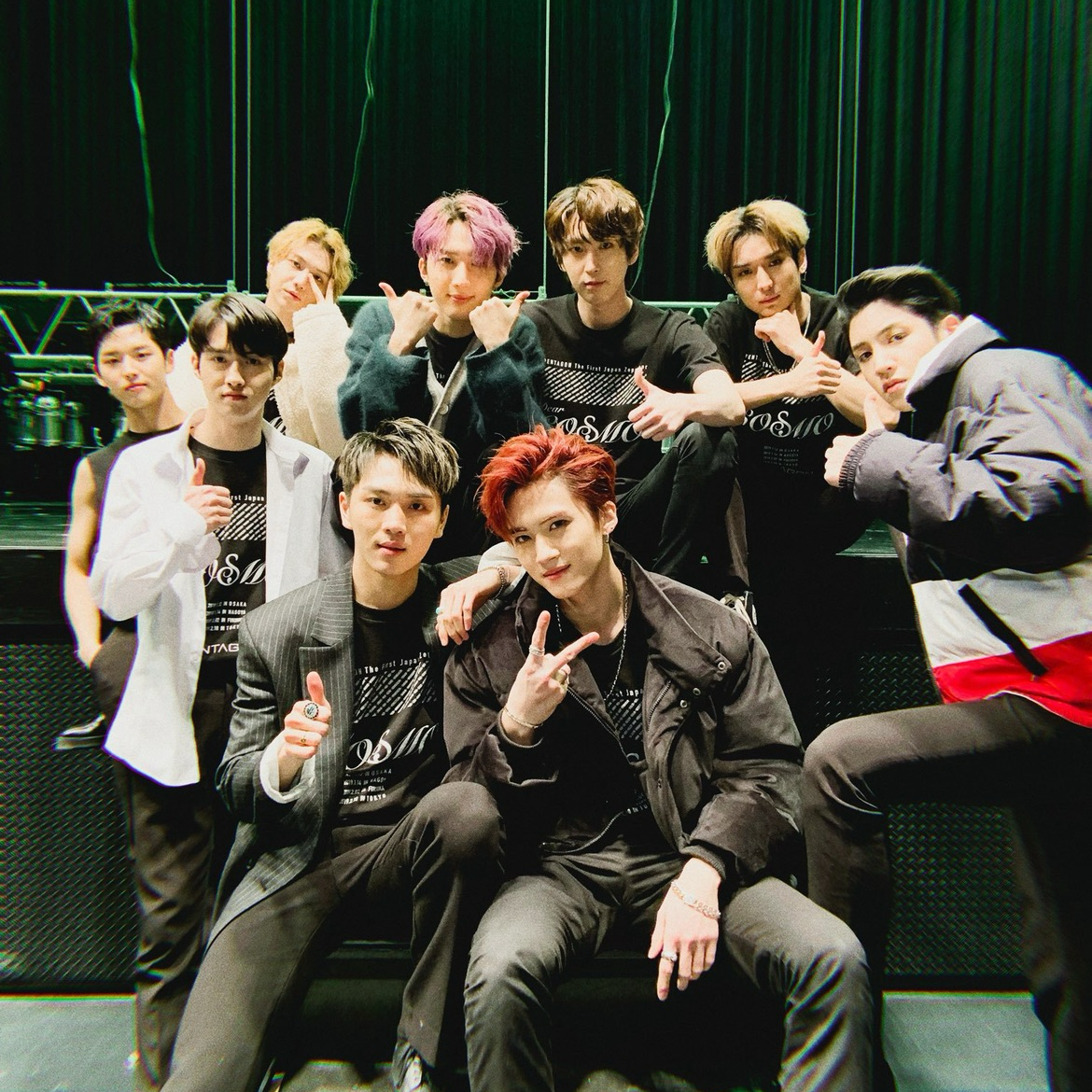 펜타곤의 비하인드 컷