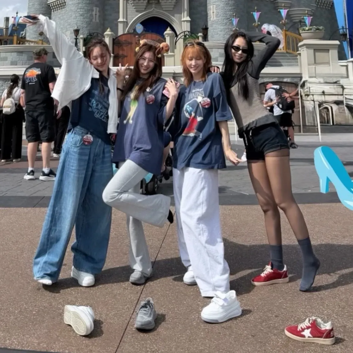 Momen yang diabadikan oleh penggemar Momo (TWICE)