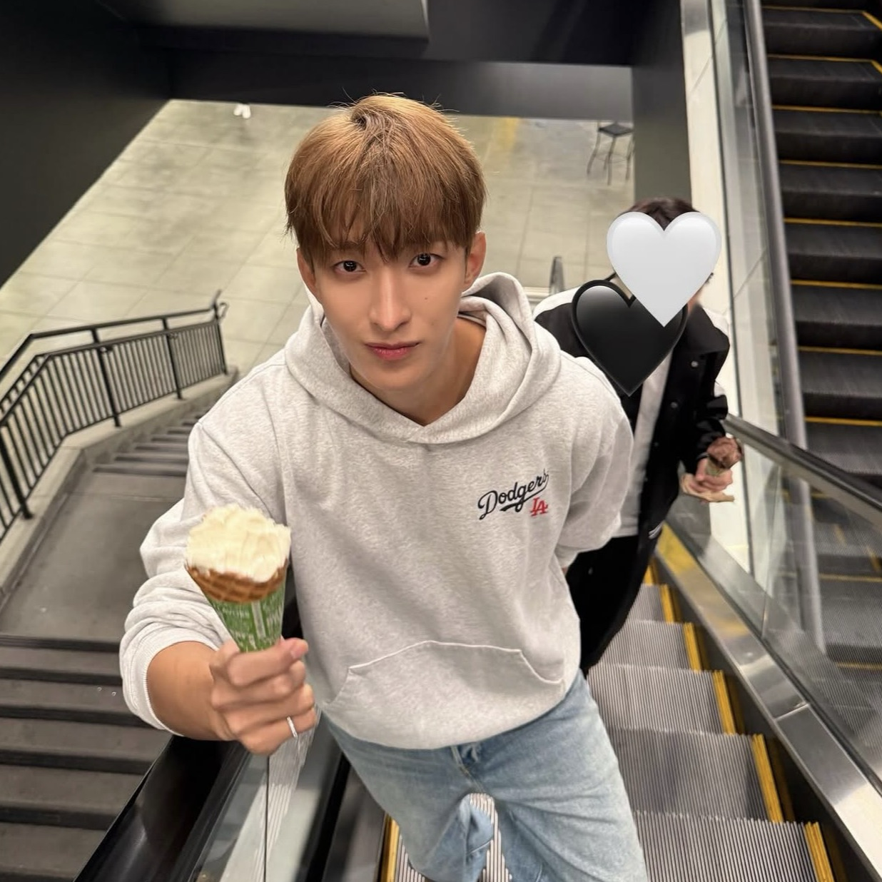 A moment captured by DK (SEVENTEEN)'s fan