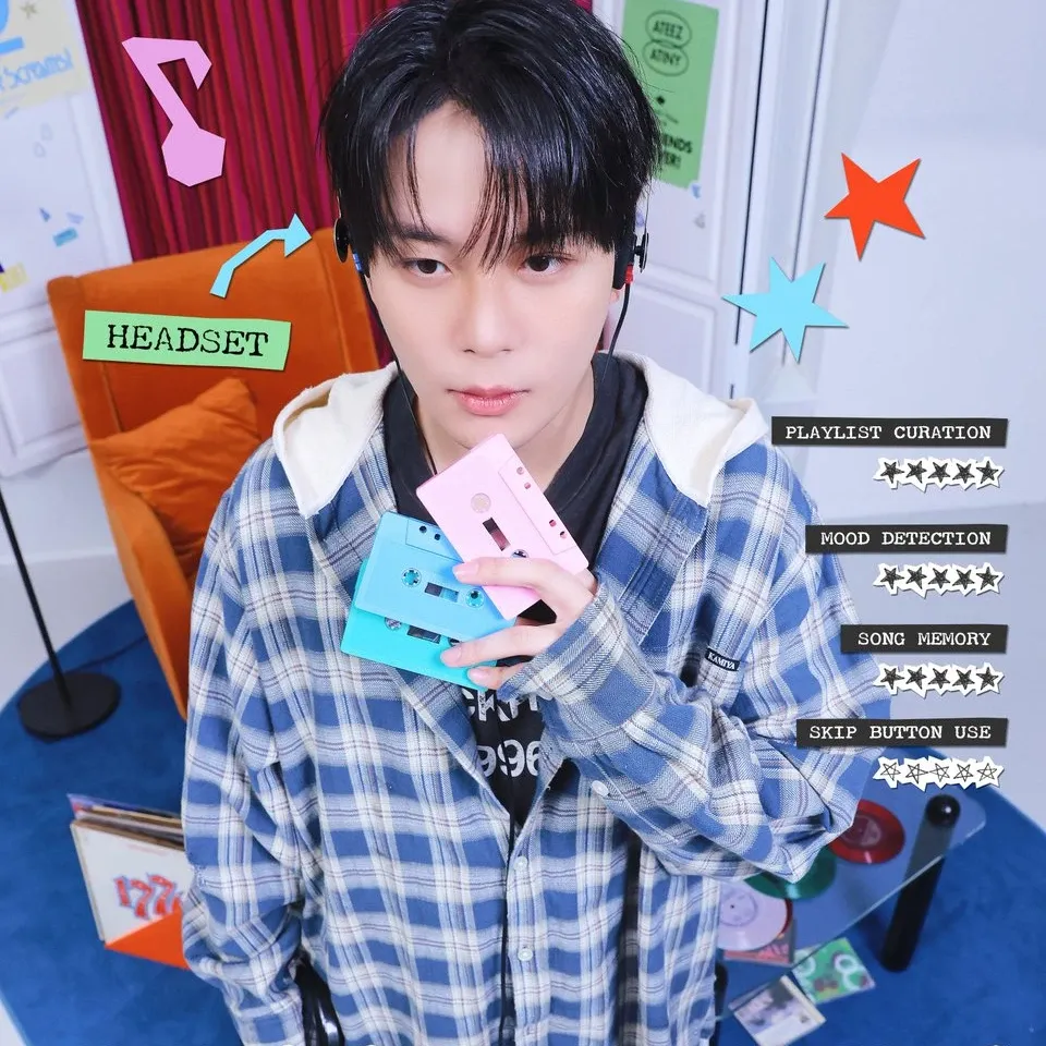 에이티즈의 비하인드 컷
