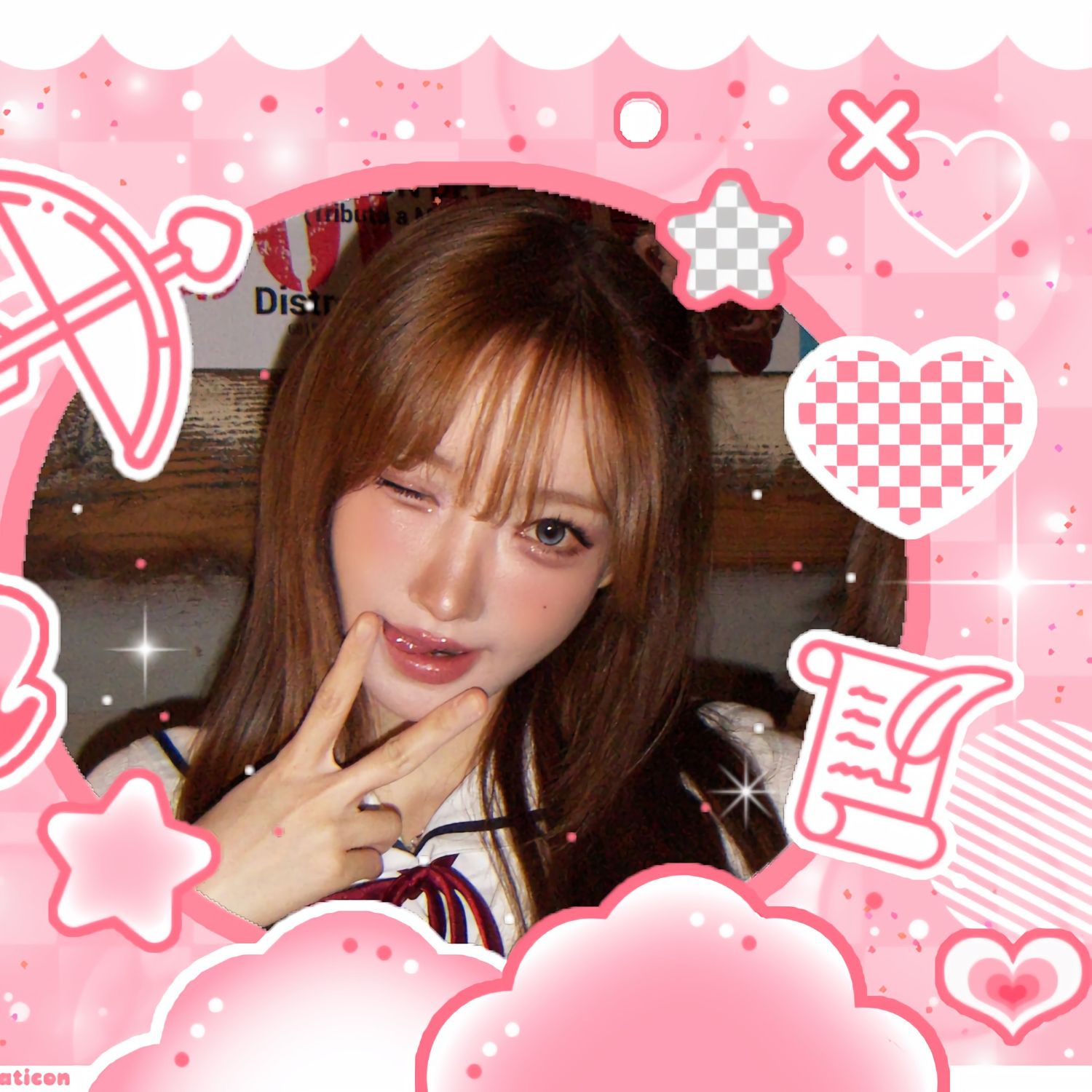 Recent activity shot of Magenta (QWER)